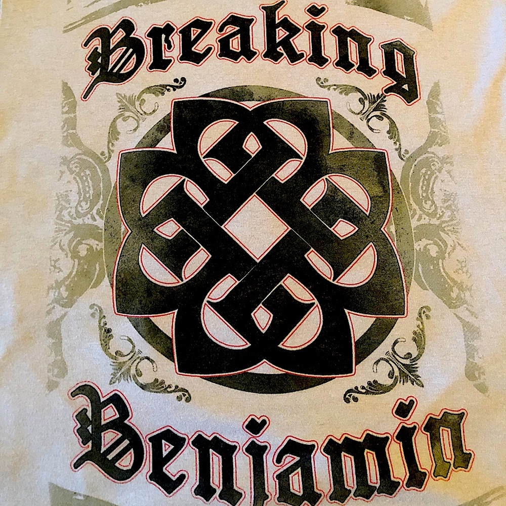 Breaking Benjamin grey T-shirt